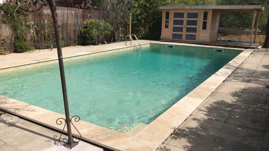 Le Clos Des Olivettes Sainte-Croix-de-Quintillargues Bagian luar foto